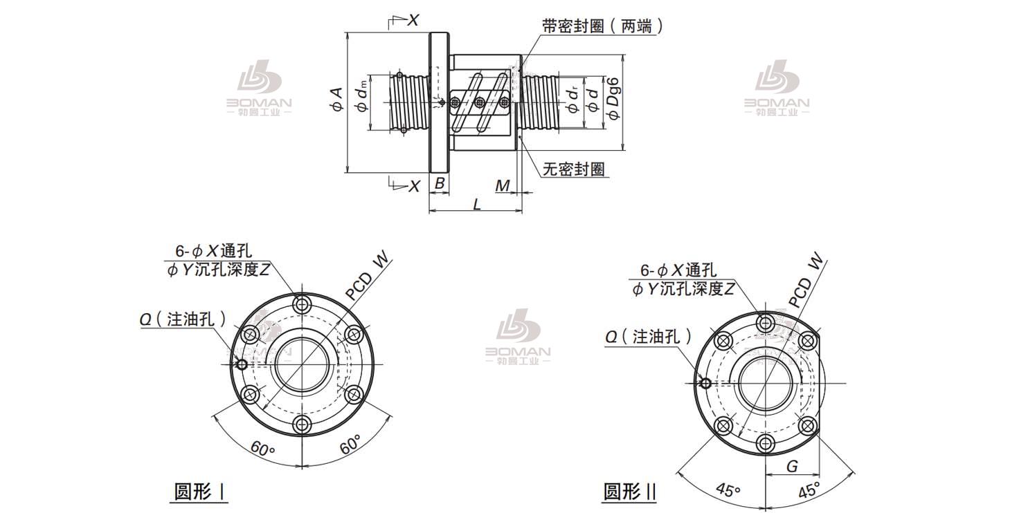 SFT2008-3-LSFT滚珠丝杠