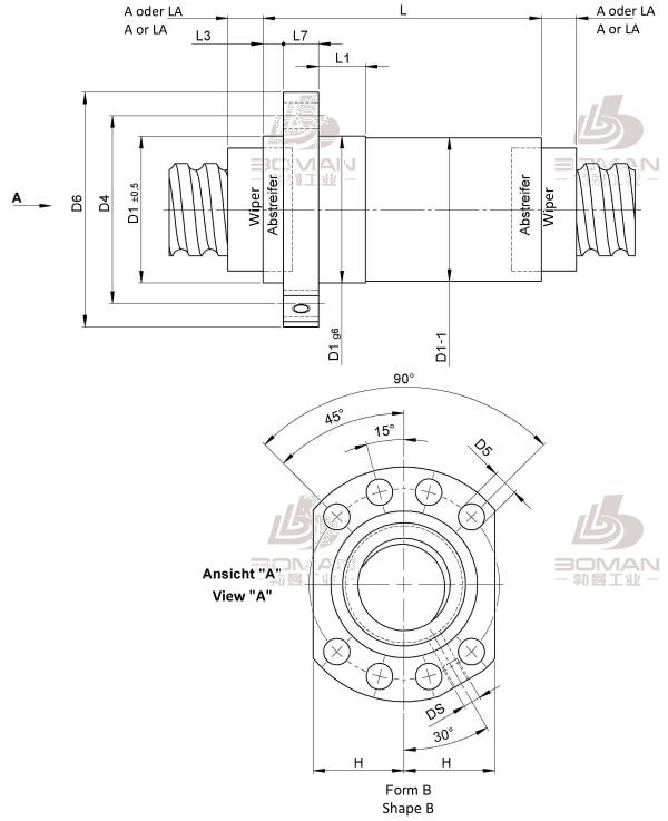 STEINMEYER施坦梅尔 3416/10.50.6.6 steinmeyer导轨丝杠