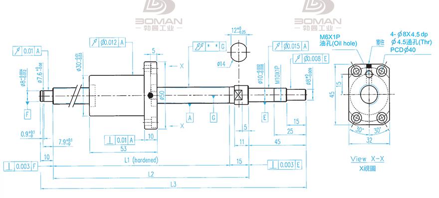 TBI XSVR01210B1DGC5-580-P1 tbi滚珠丝杠制造商