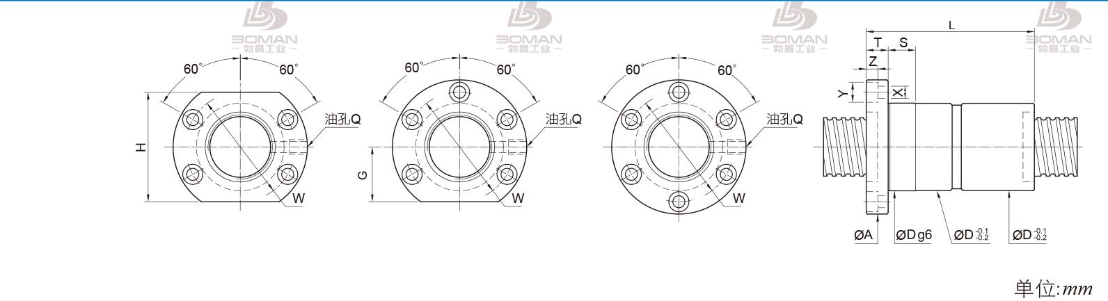 PMI FDIC4512-12 pmi滚珠丝杆知识