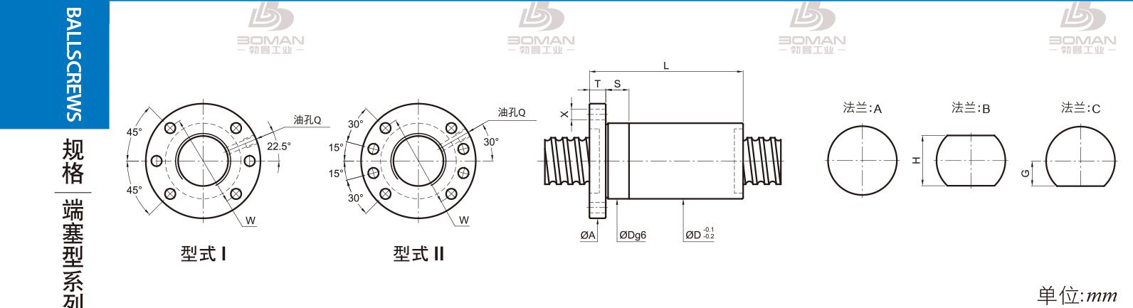 PMI FSDC3220 pmi丝杠代理