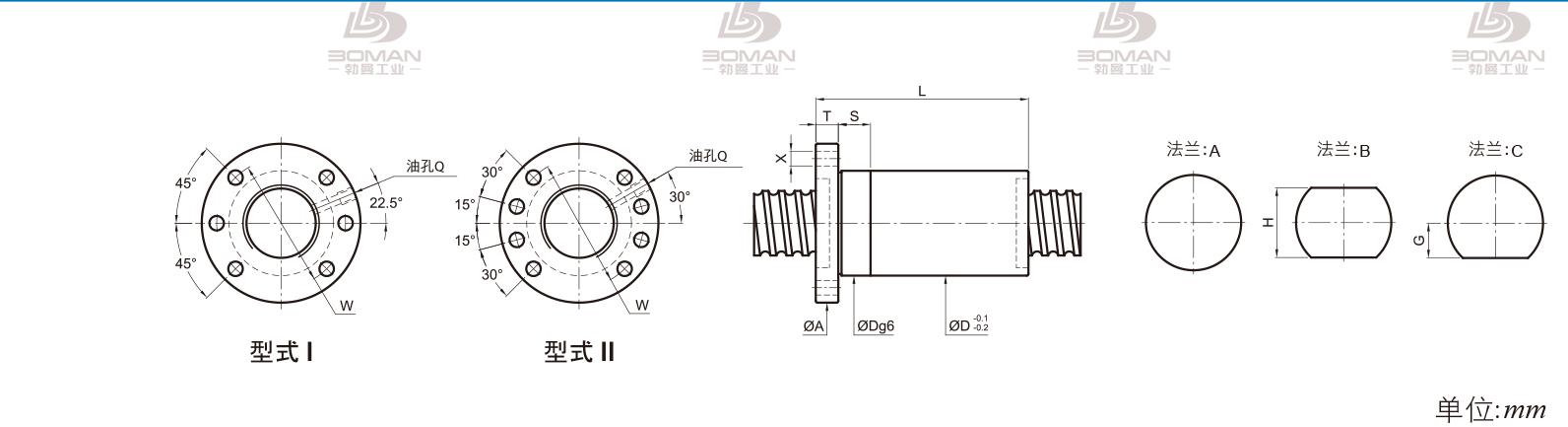 PMI FSDC3812 pmi滚珠丝杠副拆装