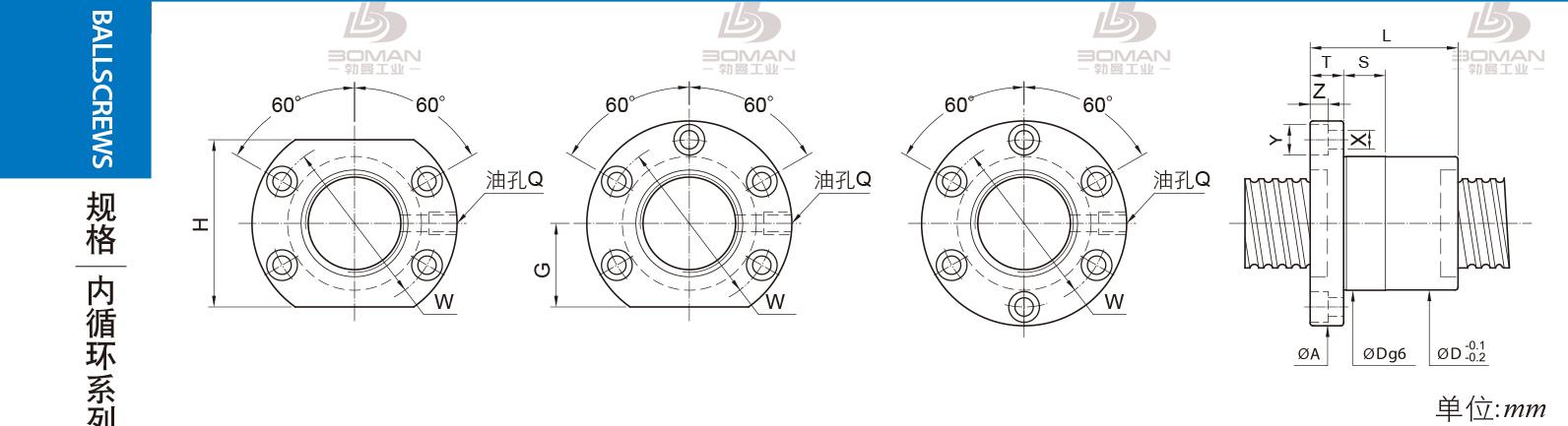 PMI FSIC5008-5 pmi丝杠滚珠