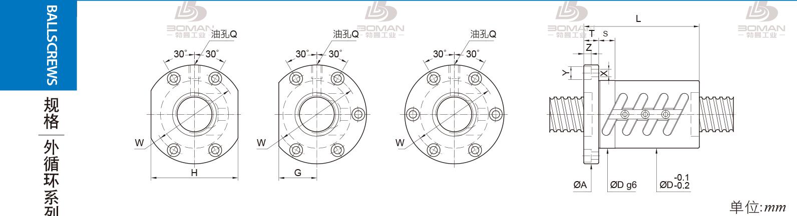 PMI FOWC2006-5 pmi丝杠供应商