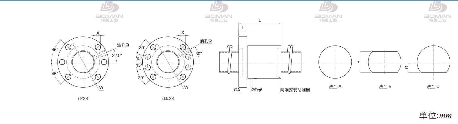 PMI FSDN3210C-5.0P pmi丝杠什么品牌