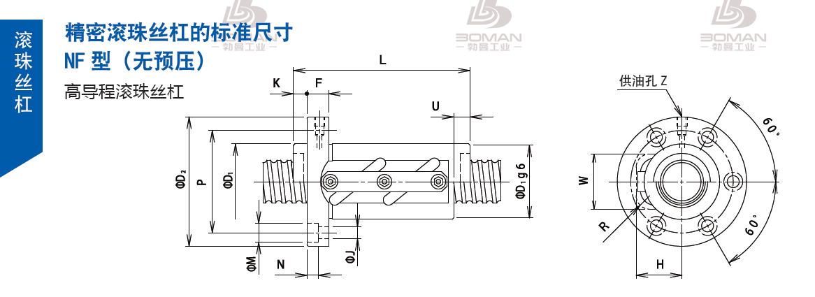 TSUBAKI 50NFJ32 丝杆tsubaki