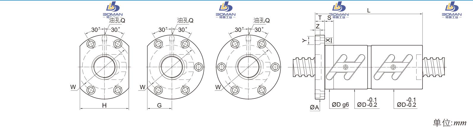PMI FDWC3212-3 pmi滚珠丝杠怎么样